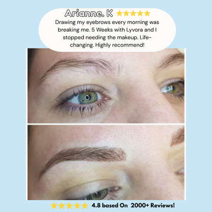 Lyvora eyebrow thickener roll-on