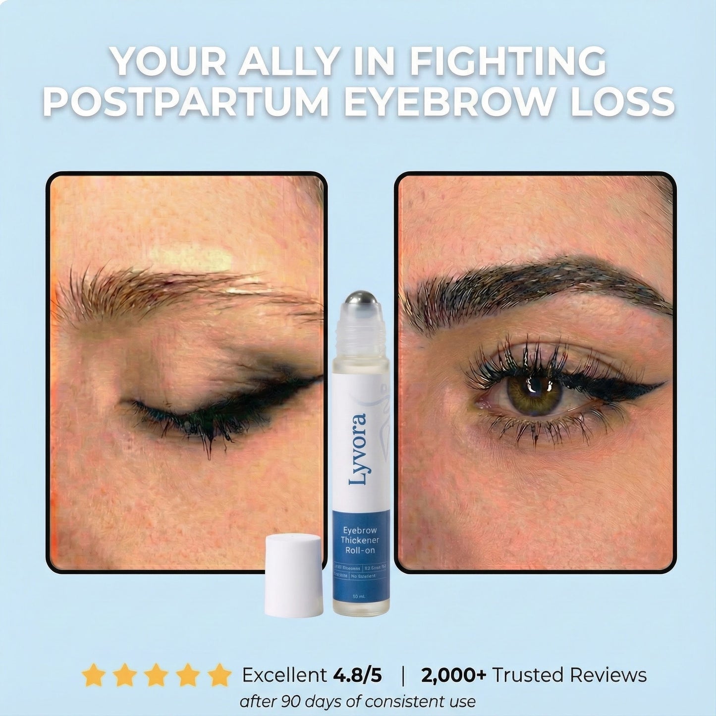 Lyvora Eyebrow Thickener Roll-on